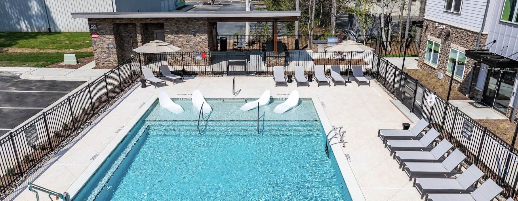 pool with nearness to property